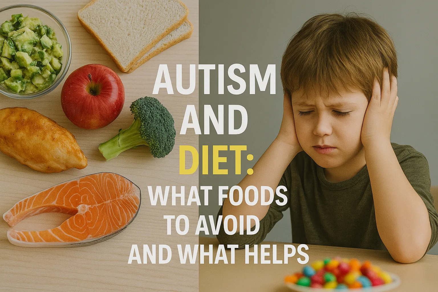 Home 21 Autism Diet: What Foods to Avoid and What Helps