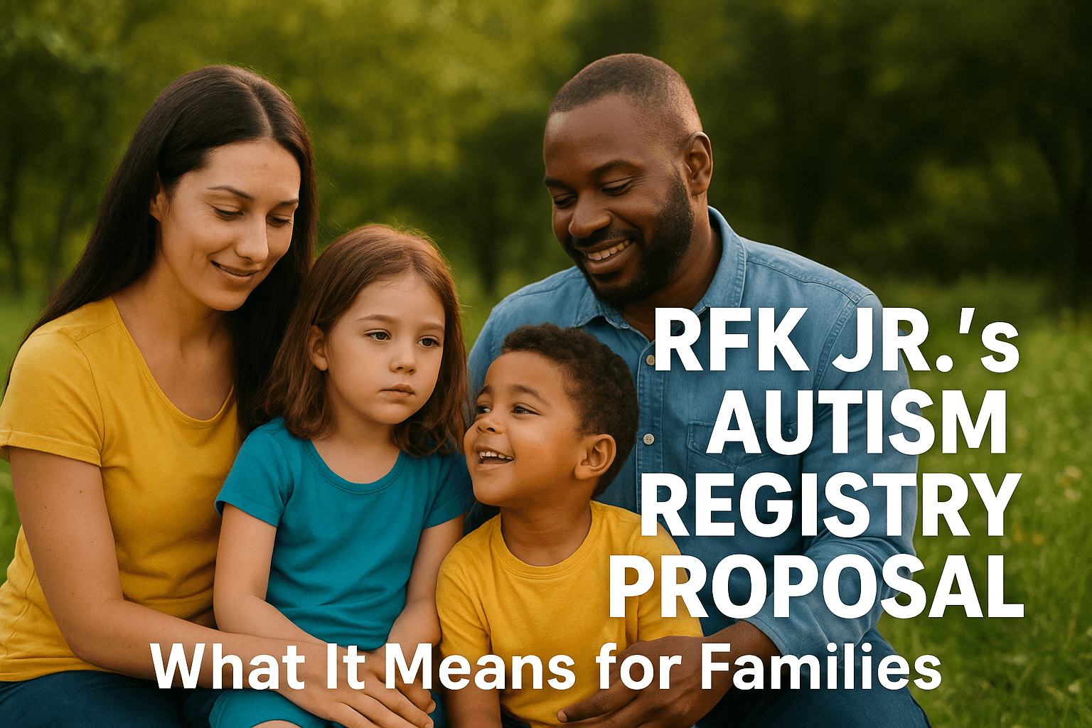 RFK Jr.’s Autism Registry Proposal: What It Means for Families